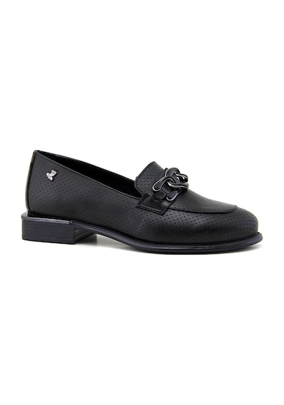 Venüs 2050122 Kadın Tokalı Baskılı Loafer Ayakkabı 001