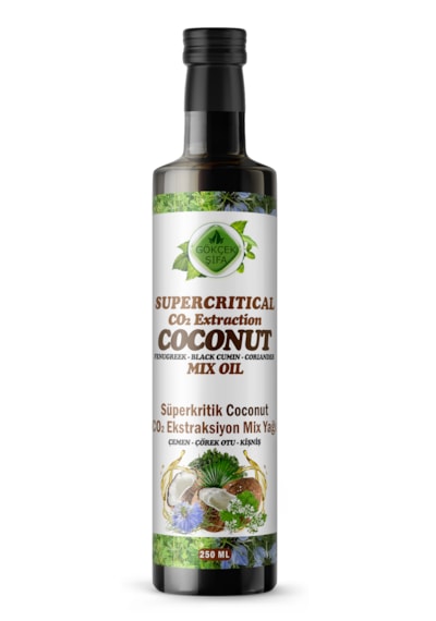 Gökçek Şifa Hindistan Cevizi Süperkritik Mix Yağı 250 ML