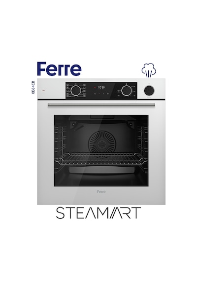 Ferre Steamart Ss Serisi XE64CB + SS206 + D086 - Kare Set Beyaz
