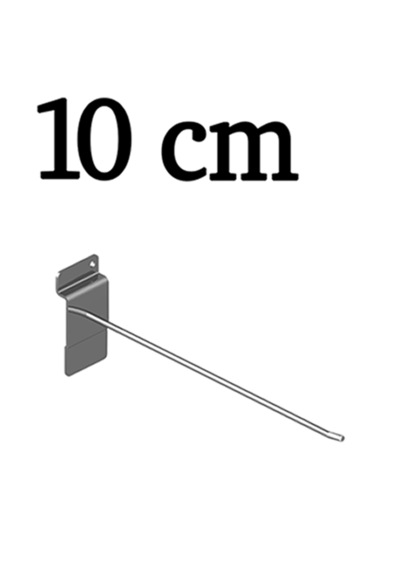 80 Adet 10 Cm Kanallı Pano Kancası, Bijuteri Aksesuar Askı, Kanca
