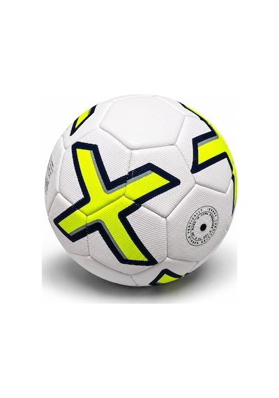 Aksu Futbol Topu Dikişli Tpu Deri 5 Numara 380gr 32 Panel Sarı-mavi-gri-beyaz Çok Renkli