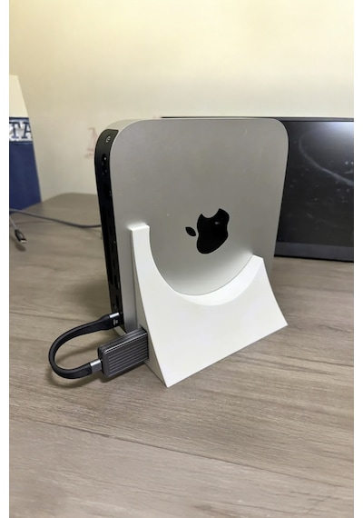 Mac Mini M1/m2/m1 Pro/m2 Pro Uyumlu Dikey Stand Harici Yuvalı