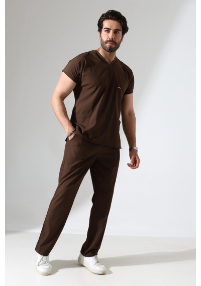 Bflex Unisex Likralı Yarasa Kol Takım - 6436 Kahve