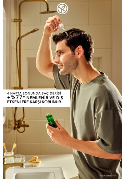 Yves Rocher Botanik Sakkarit Kompleks Canlandırıcı Saç Serumu / Tüm Saçlar / Equilibre - Vegan -50ml