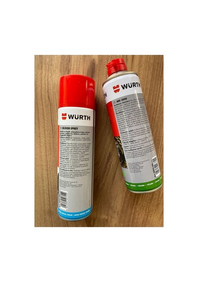 Silikon Sprey 500ml+yağlama Spreyi Hhs2000 500ml