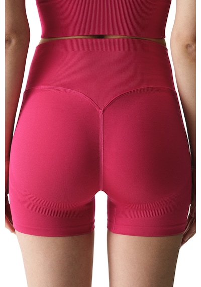 Penti Pembe Seamless Dikişsiz Yüksek Bel Push Up Kısa Tayt