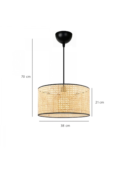 Homing Exclusive Hazeran Rattan Sarkıt 38 Cm Rattan
