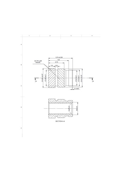 I 3575 M3X5 75 Mm Pirinç Insert 100 Ad