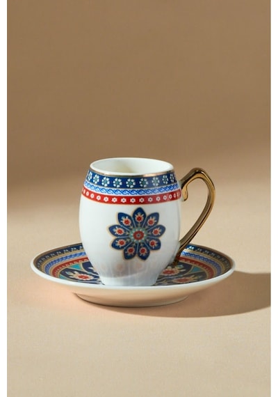 Karaca  Söğüt 6 Kişilik Kahve Fincanı 90 ml
