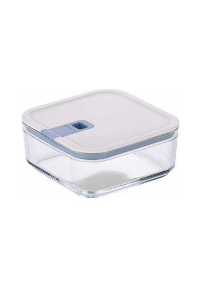 Neoflam Perfect Seal Kare Cam Saklama Kabı 1100 ML Beyaz