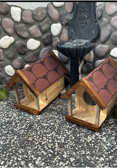 Kedi Yuvası Kedi Evi Özel Üretim 60x52x35 Cm 1 Adet