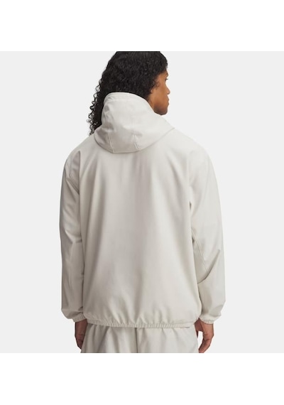 Under Armour Ua Unstoppable Wvn Hoodie Erkek Sweatshirt-31732 beyaz