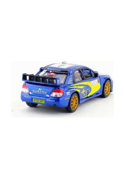 Kinsmart 2007 Subaru Wrc Rally Mavi Metal 1/36 Model Araba