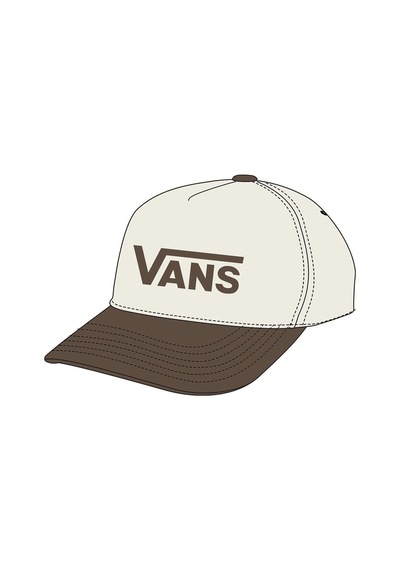 Vans Drop V Logo Snapback Unisex Şapka Vn000qahfst1 Kahverengi
