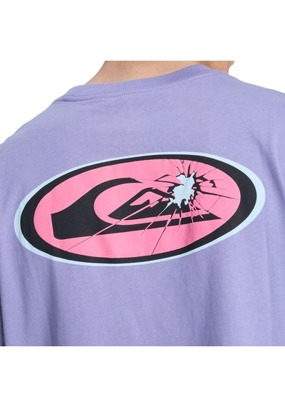 Quıksılver Quiksilver Fractured Wave Erkek Mor Tişört Pks0