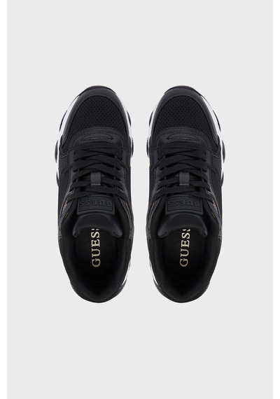 Guess Mazzy Logolu Sneaker Ayakkabı Fltmzzele12 Bayan Ayakkabı Fltmzz Ele12 Black Siyah