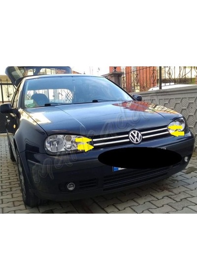 Markadan Vw Golf 4 Krom Ön Panjur 1998-2004 4 Parça Paslanmaz Çel