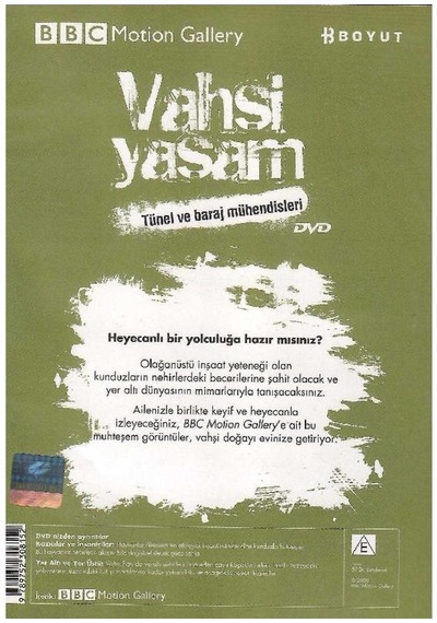 Bbc Motion Gallery - Vahşi Yaşam Tünel Ve Baraj Mühendisleri Kazıcılar Ve İnşaatçılar - Dvd