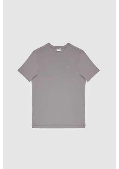 U.s. Polo Assn. Erkek Gri Tişört Basic 50326953-vr024