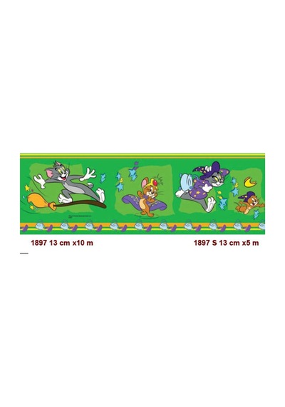 Halley Yapışkanlı Bordür Tom&Jerry (403314061)