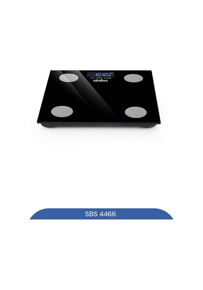 Sbs-4466 Akıllı Bluetooth Baskül Vücut Yağ &amp Bmı Ölçer, Mobil Uygulamalı
