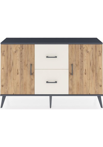 Arges Konsol 2 Raflı 2 Çekmeceli 2 Kapaklı 132x30x83 Antrasit-çam/aytaşı Çam/aytaşı Arges Konsol 2 Raflı 2 Çekmeceli 2 Kapaklı 132x30x83 Antrasit-çam/aytaşı Çam/aytaşı