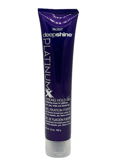 Rusk Deepshine Platinumx Renk Canlandırıcı Güçlü Tutuş Saç Jölesi 168gr