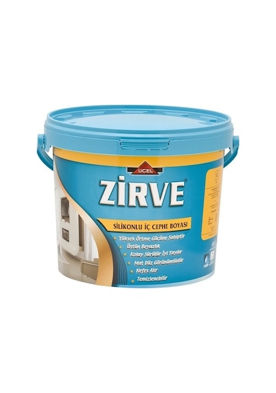Tek Zirve Silikonlu İç Cephe Boyası Beyaz 20 KG