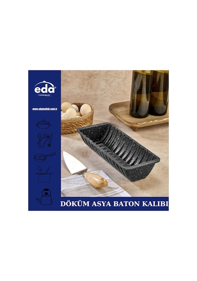 Eda Baton Kek Kalıbı Gri