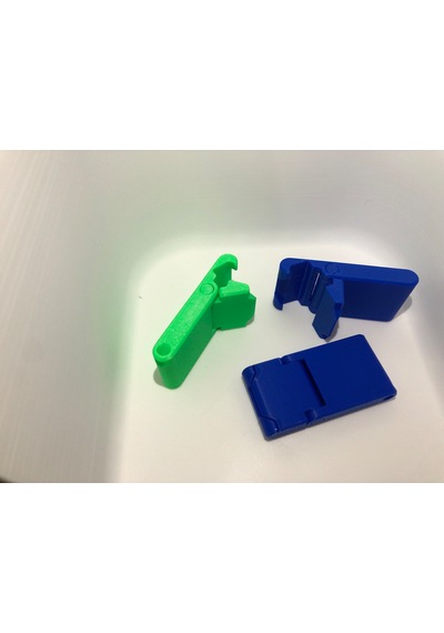 Mini Telefon Standı&anahtarlık Mavi