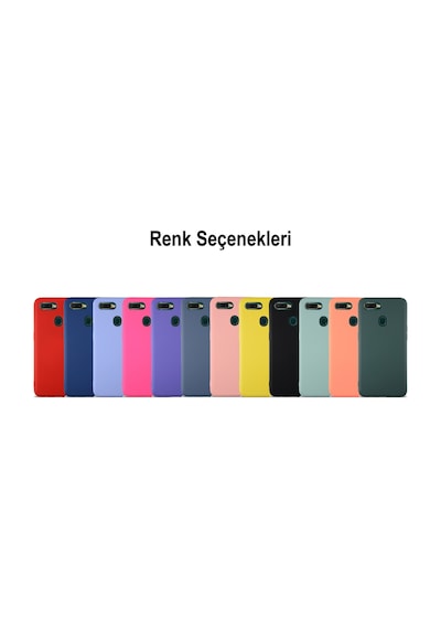 Oppo A5S Kılıf İçi Kadife Lansman Silikon Kapak