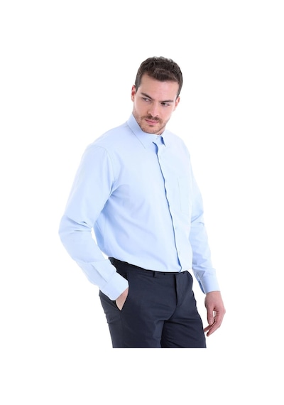 Dormen Classics Regular Fit Geniş Kesim Klasik Yaka Cepli Erkek Gömlek Buz Mavi Dormen Classics Regular Fit Geniş Kesim Klasik Yaka Cepli Erkek Gömlek Buz Mavi