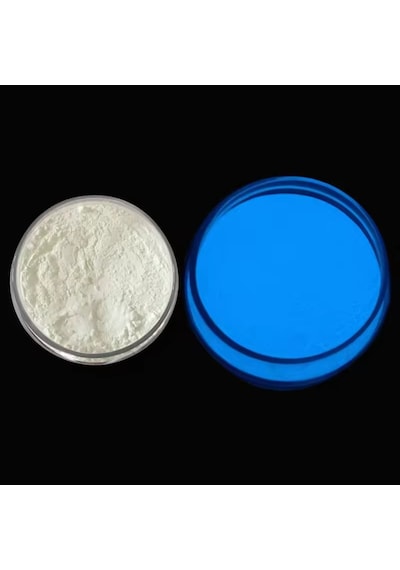 Fosfor Tozu Gök Mavisi Karanlıkta Parlayan Epoksi Reçine Ve Sanatsal Fosfor 35 Gr