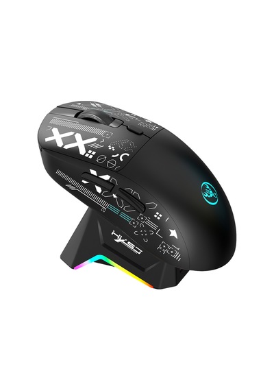 T90 Pro 3 Modlu Kablosuz Oyuncu Mouse-rgb Şarj İstasyonu 650 Mah Batarya Diğer