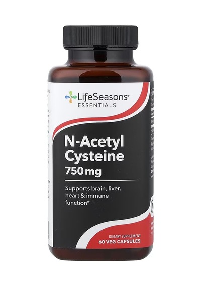 N-acetylcysteine, 750 Mg 60 Vegetarian Capsules