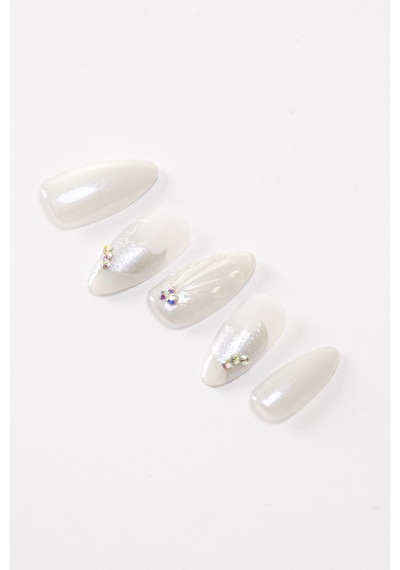 Pop Beauty Takma Tırnak Seti & Zararsız Yapıştırıcı, El Yapımı Handmade Popbeauty10176