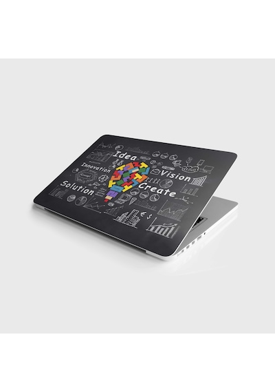 Laptop Sticker Notebook Kaplama Etiketi Solution