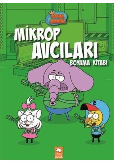 Mikrop Avcıları Boyama Kitabı Kral Şakir - Eksik Parça