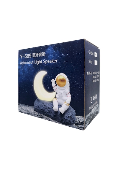 Y-589 Astronot Speaker Kablosuz Hoparlör - Speaker Çeşitli Renk Nt-108814