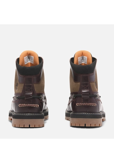 Timberland Britton Road Mid Lace Up Erkek Bot-33968 Koyu Kahverengi