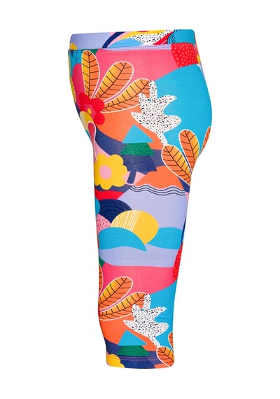 Lovetti Kız Çocuk Sunny Garden Desen Kapri 1268 Çok Renkli