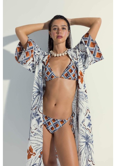 Defacto Nefes İstanbul X Defacto Desenli Bikini Altı X7798AZ23HSOG583