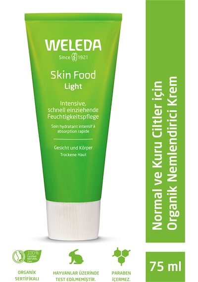 Weleda Skin Food Light Nemlendirici Ve Besleyici Organik Bakım Kremi 75 ML