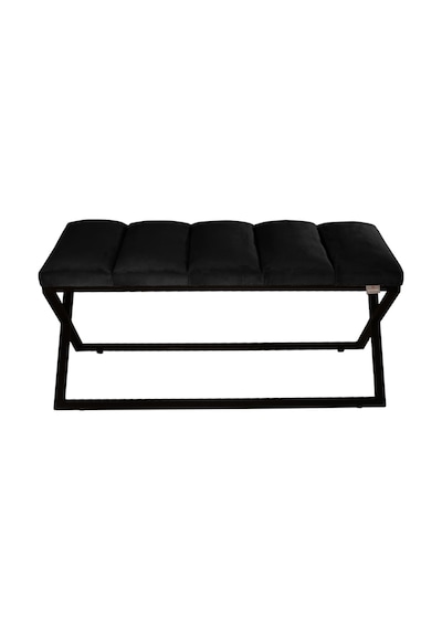 Varcera Black- Antrasit Dilimli Model Puf & Bench & Koltuk & Oturma Bankı & Yatak Odası Önü