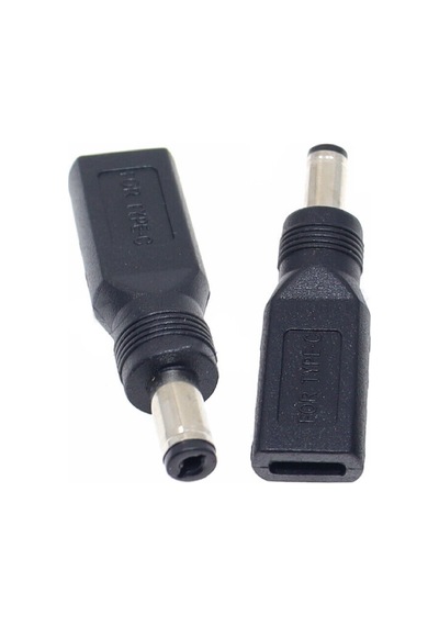 4321 Type C To Dc 5v Pd 5.5 2.1mm Power Şarj Çevirici Dönüştürücü