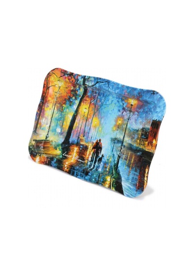Ef165-04 Afremov Venice Desenli Dikdörtgen Tepsi 24x36 Cm Desenli