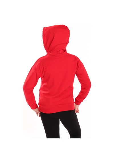 Toontoy Kız Çocuk Baskılı Sweatshirt Kırmızı Toontoy Kız Çocuk Baskılı Sweatshirt Kırmızı
