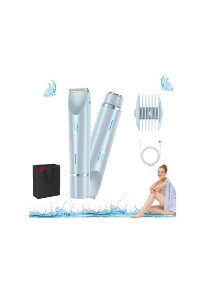 Breezelly Shaver, Breezelly Double Shaver, Kadınlar İçin Breezelly Akülü Elektrikli Tıraş Makinesi, Kadınlar İçin Şarj Edilebilir Elektrikli Bikini Düzeltici Bleu Breezelly Shaver, Breezelly Double Shaver, Kadınlar İçin Breezelly Akülü Elektrikli Tıraş Makinesi, Kadınlar İçin Şarj Edilebilir Elektrikli Bikini Düzeltici Bleu