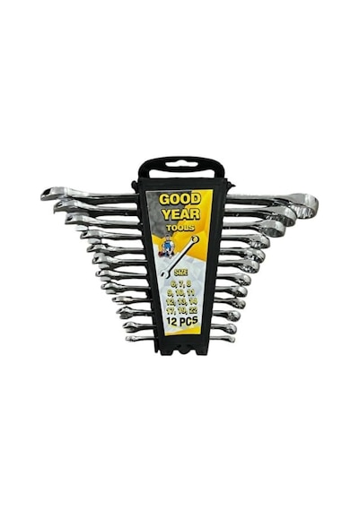Nsp Good Year Tools 12 Parça Kombine Anahtar Takımı 12 Li Düz-yıldız 6x22 Mm
