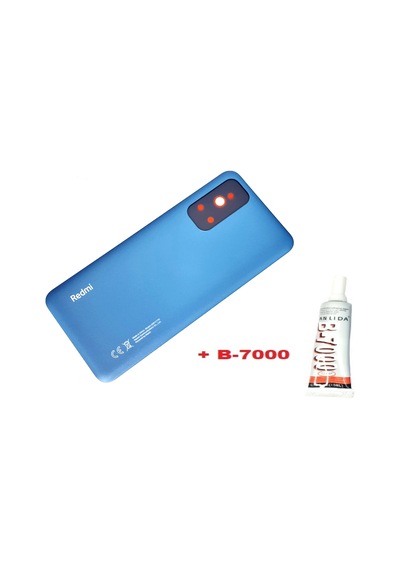 Tkgz Xiaomi Redmi Note 11 Arka Pil Batarya Kapağı B-7000 Mavi